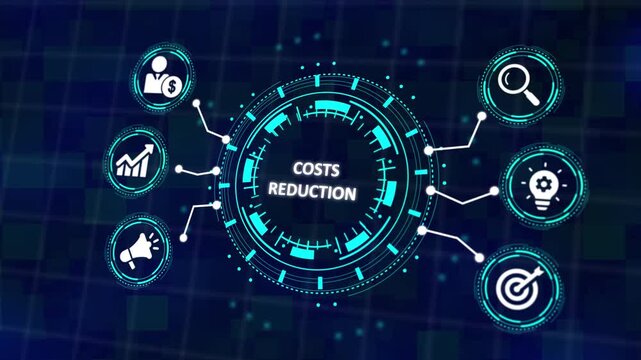 Cost Reduction. Business Efficiency, Savings, and Resource Optimization