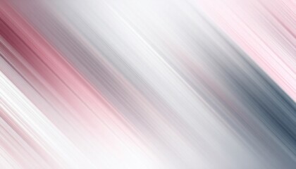 Abstract Diagonal Motion Field In Pink Gray And White With Blurred Lines Creating A Modern Background