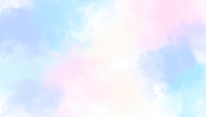 Abstract Pastel Background with Soft Fog Effect in Pink Blue and White Colors