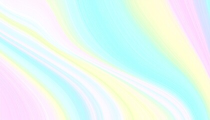 Obraz premium Abstract Pastel Gradient Flowing Liquid Forms with Soft Color Transitions and Gentle Wave Patterns