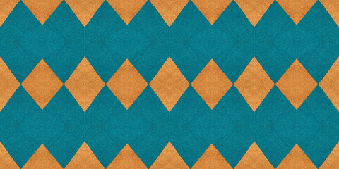 Detailed Blue and Brown Fabric with Pattern Texture, High Resolution Textile Background. The Rugged Texture Offers a Strong Visual Aesthetic, Suitable for Posters and Creative Projects