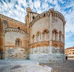 Fototapeta premium Apse of Collegiate Church of Santa Maria la Mayor in Toro Spain