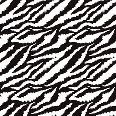 Seamless Bold Zebra Print Pattern