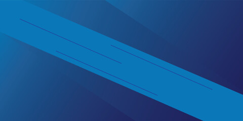Abstract banner design with blue geometric background. Blue banner background. Vector abstract graphic design banner pattern background template