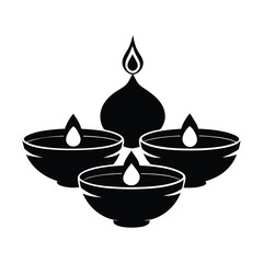 assorted-traditional-clay-diya-silhouettes--black-.eps