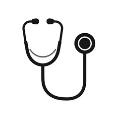 Simple stethoscope graphic