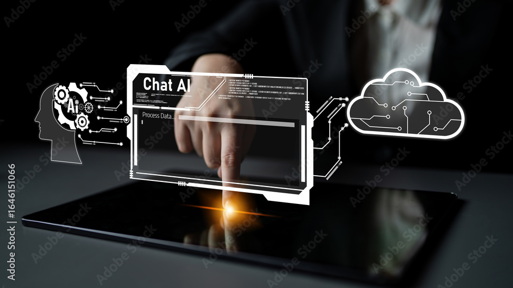 Poster ai chatbot using prompt engineering and llm deep learning delivers explainable generative ai for sma