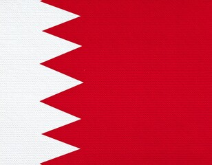 Flag of Bahrain Bold Symbol of Unity and Gulf Heritage