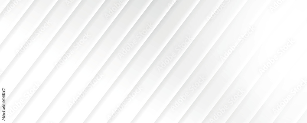 Aufkleber gray and white diagonal line architecture geometry tech abstract subtle background vector.
