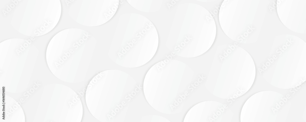 Aufkleber abstract background with gray circle. white and grey abstract modern transparency circle presentatio