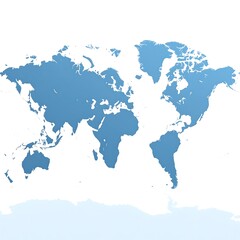Simple world map