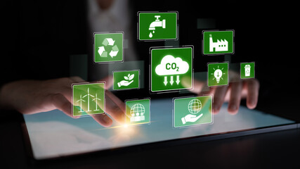 ESG concept integrates environmental, social, and governance practices to promote sustainability, responsibility, and ethical business development Latch