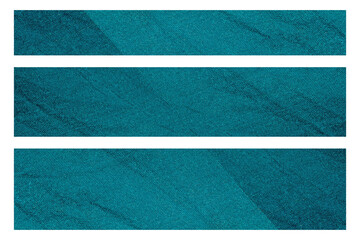 Fototapeta premium Set of Horizontal Blue Fabric Strips. The Rugged Texture Offers a Strong Visual Aesthetic, Suitable for Text Space, Poster, Banner, and Creative Projects.