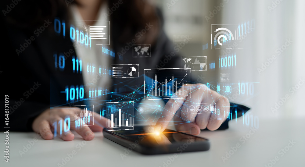 Poster big data and analytics support real-time insights, predictive modeling, and data-driven decisions fo