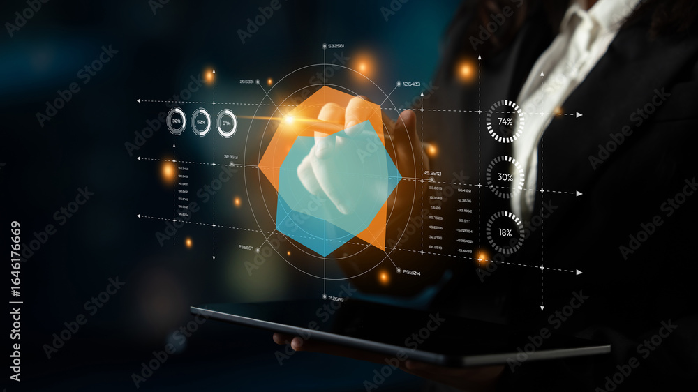 Poster big data and analytics support real-time insights, predictive modeling, and data-driven decisions fo