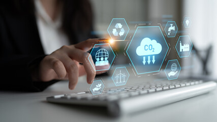 Carbon reduction at the center of sustainable strategies, including renewable energy, recycling,...