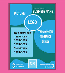 Creative modern professional flyer design | premium vector