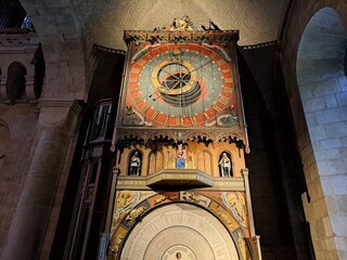 Horologium Mirabile Lundense inside the Lund Cathedral (Lunds Domkyrka) in Lund, Sweden