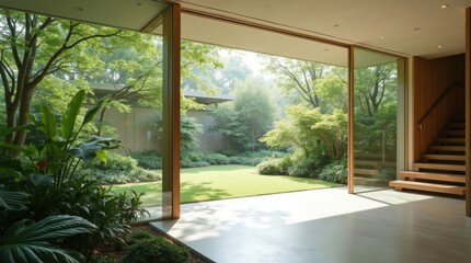 Modern Eco Home with Seamless Indoor Outdoor Living

