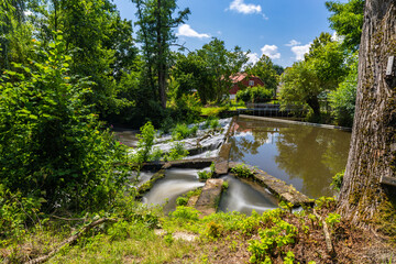 Wehr an der Wesenitz mit weichem Wasser