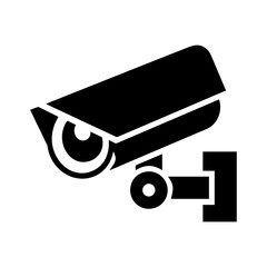 Secure your visual projects with this CCTV camera graphic, perfect for security systems and surveillance technology design elements.