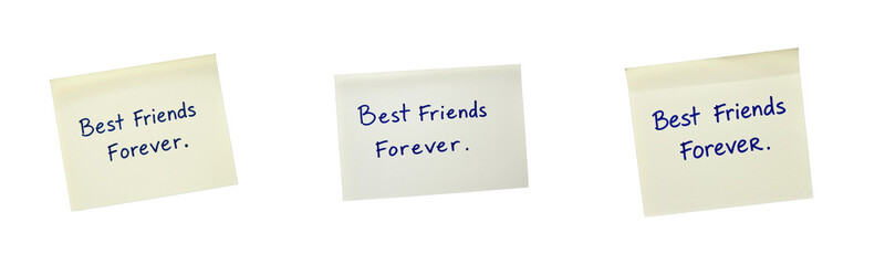Celebrating friendship with best friends forever notes in a cozy home setting. Cut out set png