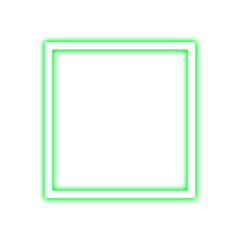 square green isolated on transparent background PNG