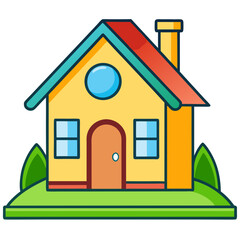 vector illustration of a house