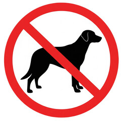no dogs sign