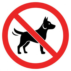 no dogs sign