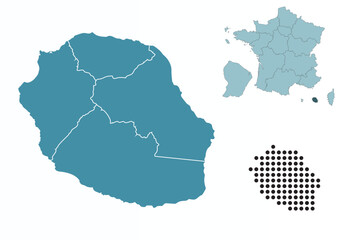 Set maps of Set maps of Réunion province province