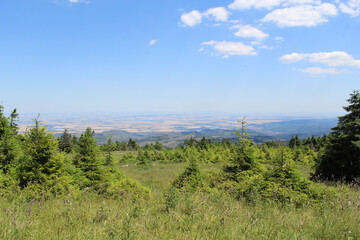 Auf dem Brocken, Harz, Horizont, Himmel