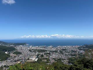 小樽市内の天狗山展望台