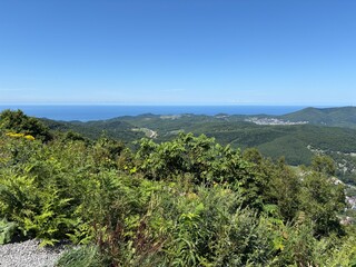 小樽市内の天狗山展望台