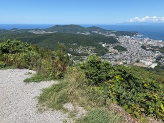 小樽市内の天狗山展望台
