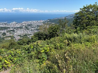 小樽市内の天狗山展望台