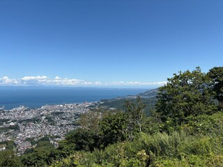 小樽市内の天狗山展望台