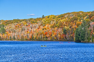Arrowhead Provincial Park is a beautiful park very close to the town of Huntsville. It is about 3 hours from the GTA and is a great spot to relax during the Fall season.