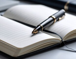 Open notebook with pen (1)