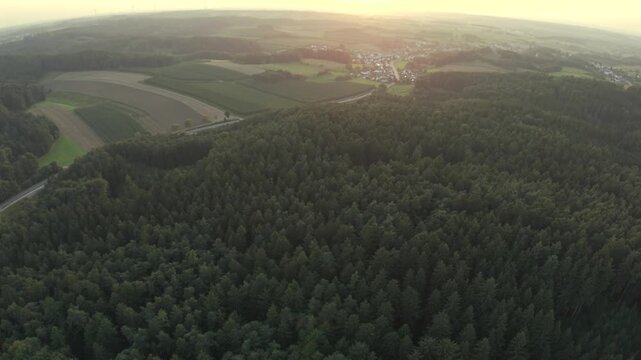 Fly with me along the Bavarian hops fields close to Pfaffenhofen region which is called the Holledau region and which is one of the biggest hops agriculture areas worldwide