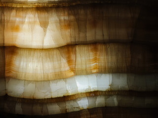 Amber Onyx Stone Illuminated Texture