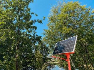 The process of Solar Panel Installation Surrounded by Trees is a remarkable and ecofriendly energy solution that harnesses sunlight, promoting sustainability and a greener environment