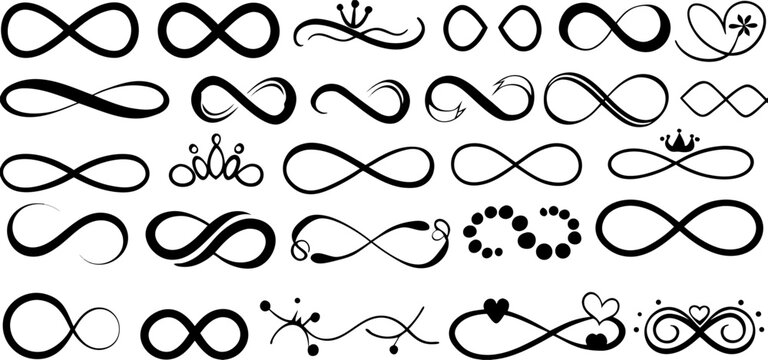 Infinity Symbol Designs: 30+ Elegant & Unique Infinity Clipart Illustrations