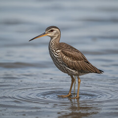 Obraz premium Long billed dowitcher