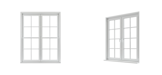 Stylish white window designs home interior collection modern aesthetic front interior decor inspiration. Cut out set png