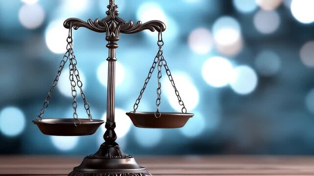 Balance scale in equilibrium justice and fair legal weight measurement