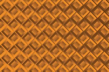 Seamless Golden Geometric Diamond Pattern Background