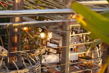 restaurant decor details