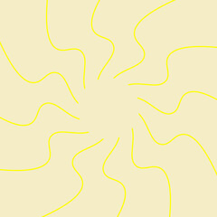 Obraz premium Abstract Sun Background In Creamy White. Sunburst Sun Rays Art Background, Wallpaper, Banner, Artwork.