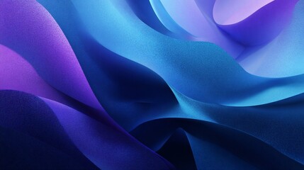Obraz premium Abstract waves of blue, purple, and pink create a flowing, textured design